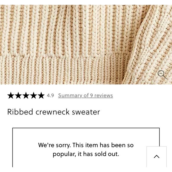 ~ J.Crew Med Cable Knit Sweater Womens Chunky Ribbed Thick Cotton Blend Crewneck - Picture 3 of 13